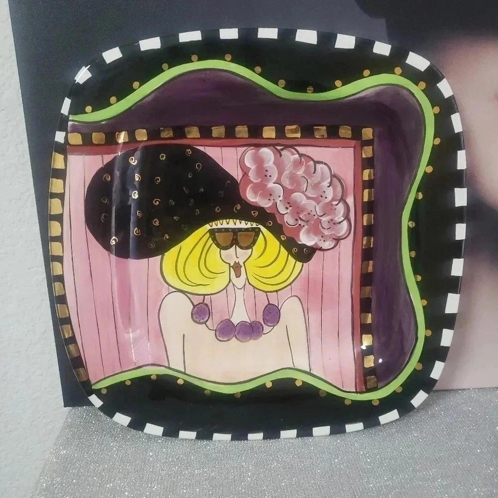 SWAK Lynda Corneille Serving Plate or Wall Art